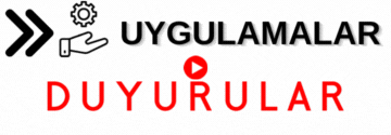 Uygulamalar - Duyurular