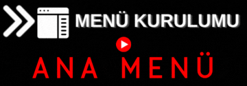 Menü Kurulumu - Ana Menü